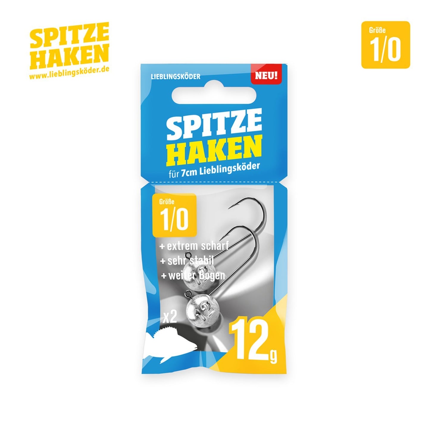 Lieblingskoeder Spitze Haken 10 12 g