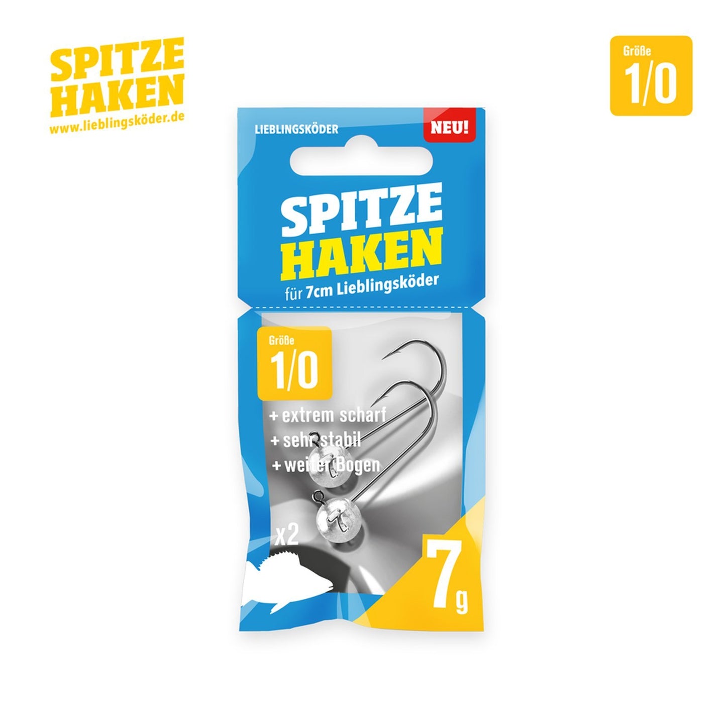 Lieblingskoeder Spitze Haken 10 7 g