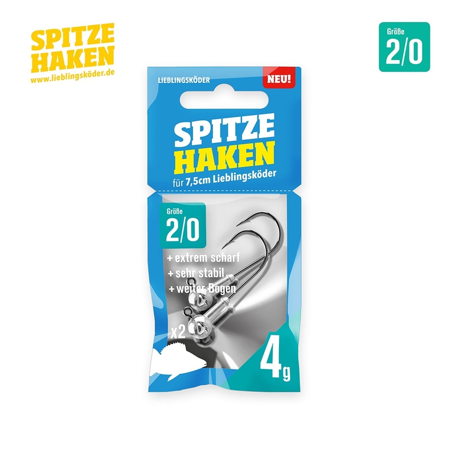 Lieblingskoeder Spitze Haken 20 4 g