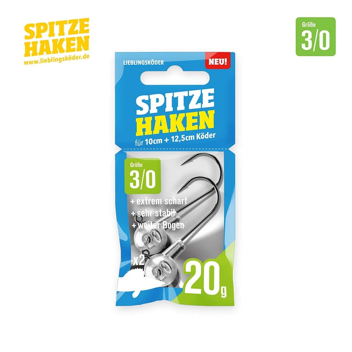 Lieblingskoeder Spitze Haken 30 20 g