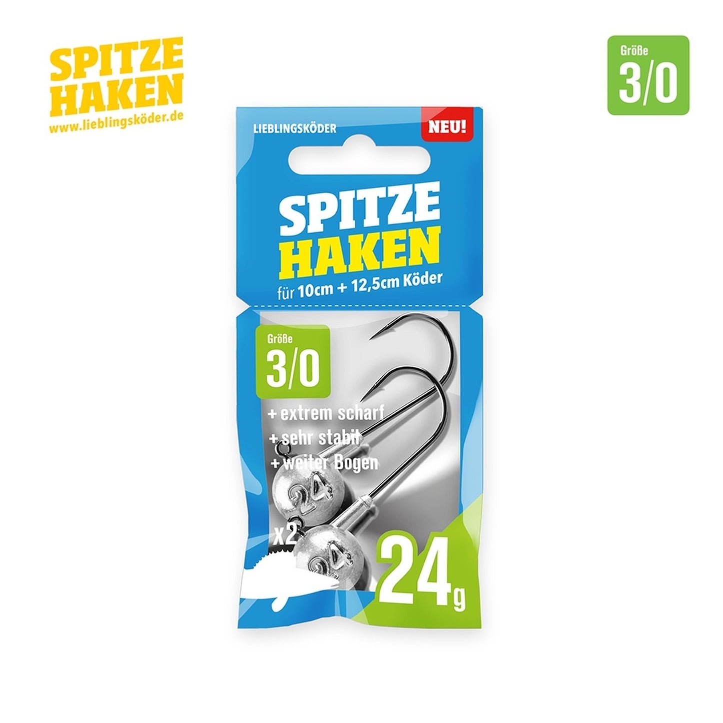 Lieblingskoeder Spitze Haken 30 24 g