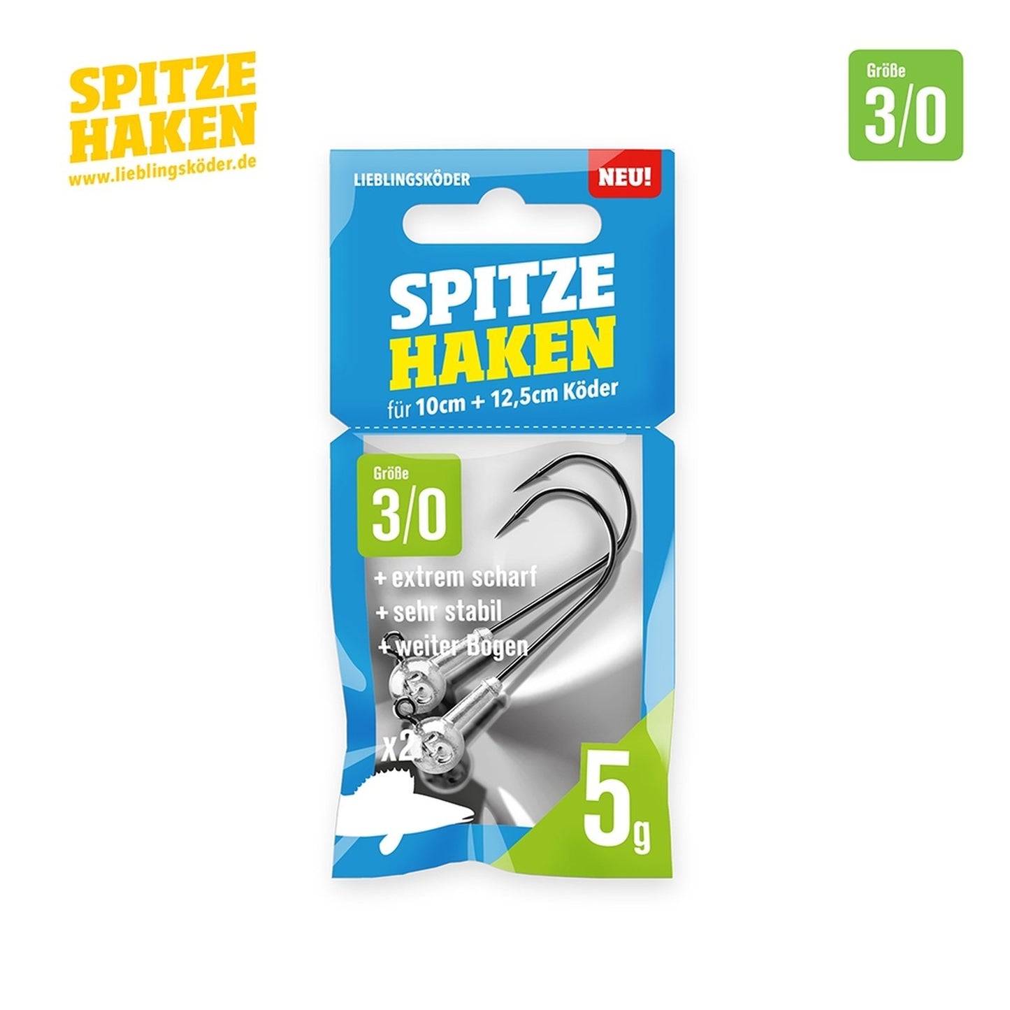 Lieblingskoeder Spitze Haken 30 5 g