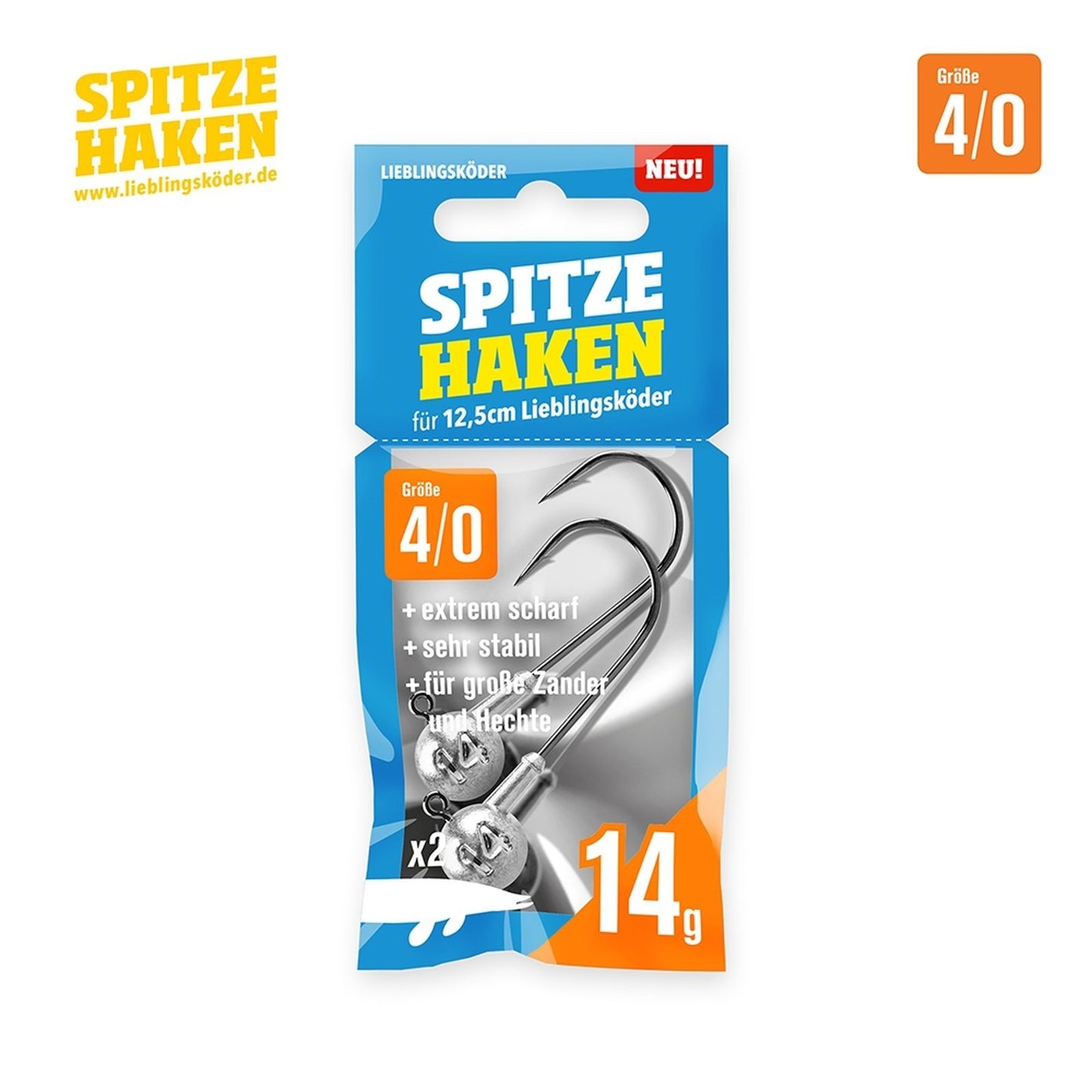 Lieblingskoeder Spitze Haken 40 14 g