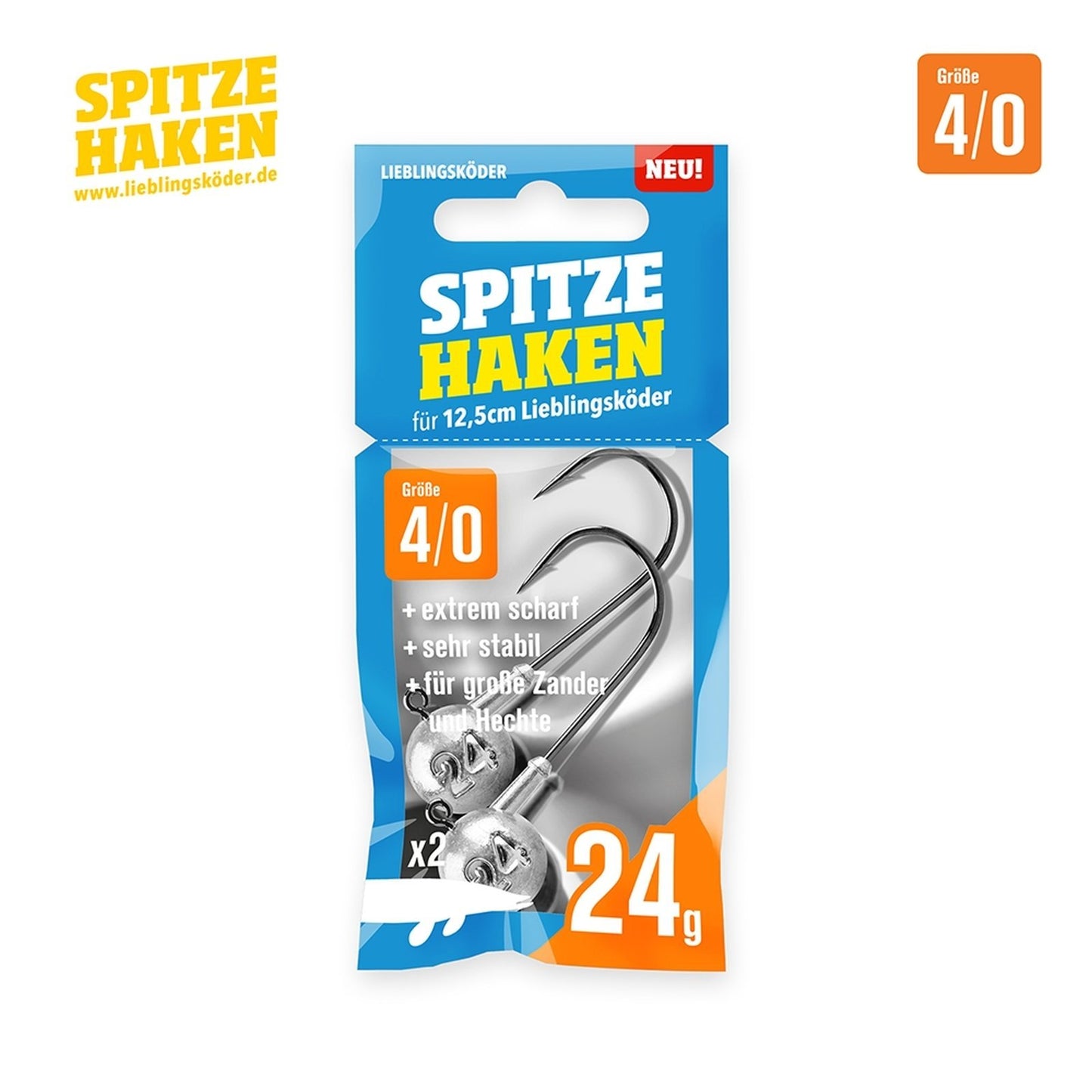 Lieblingskoeder Spitze Haken 40 24 g