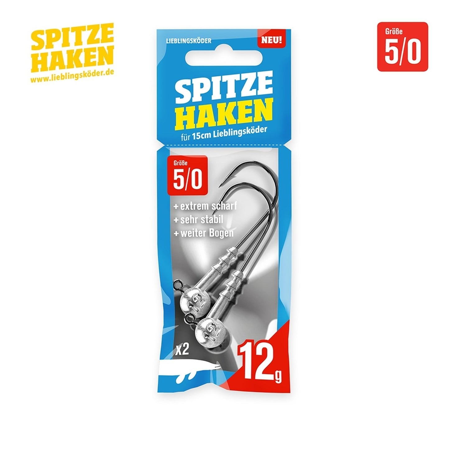 Lieblingskoeder Spitze Haken 50 12 g