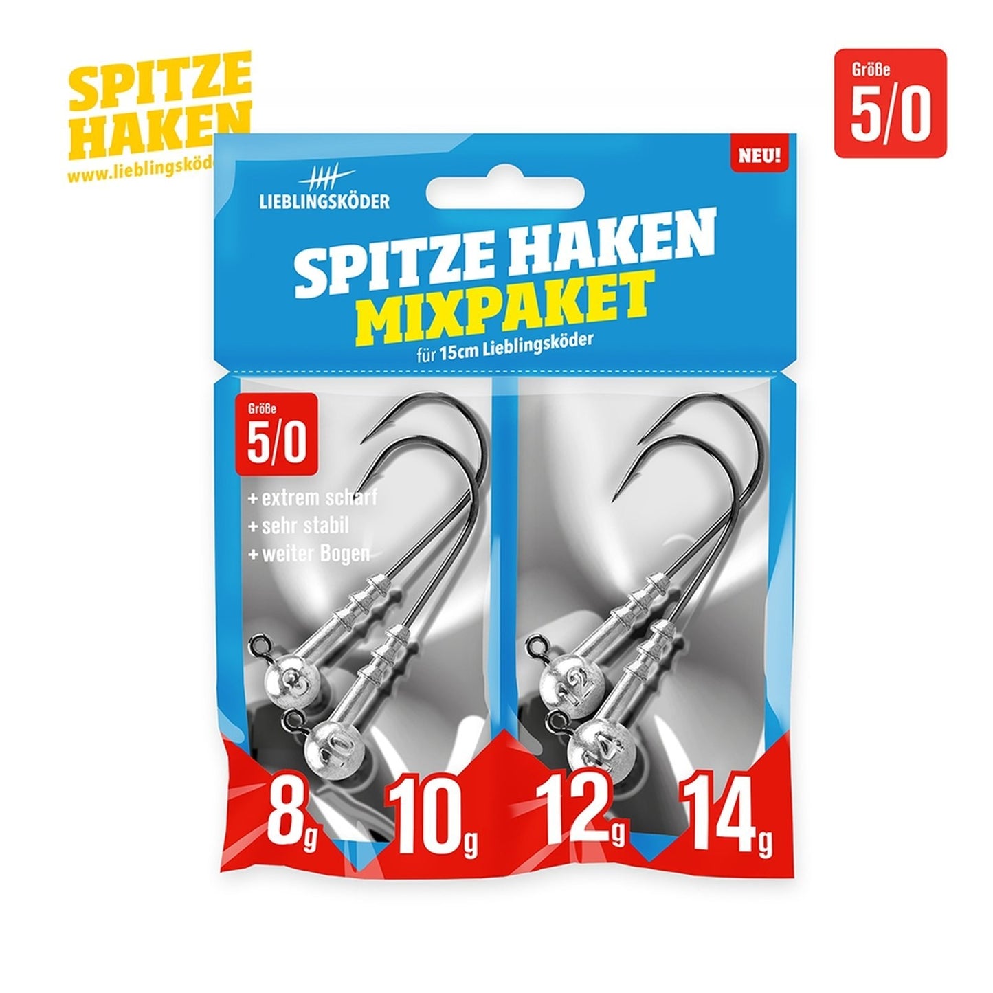 Lieblingskoeder Spitze Haken 50 Mix