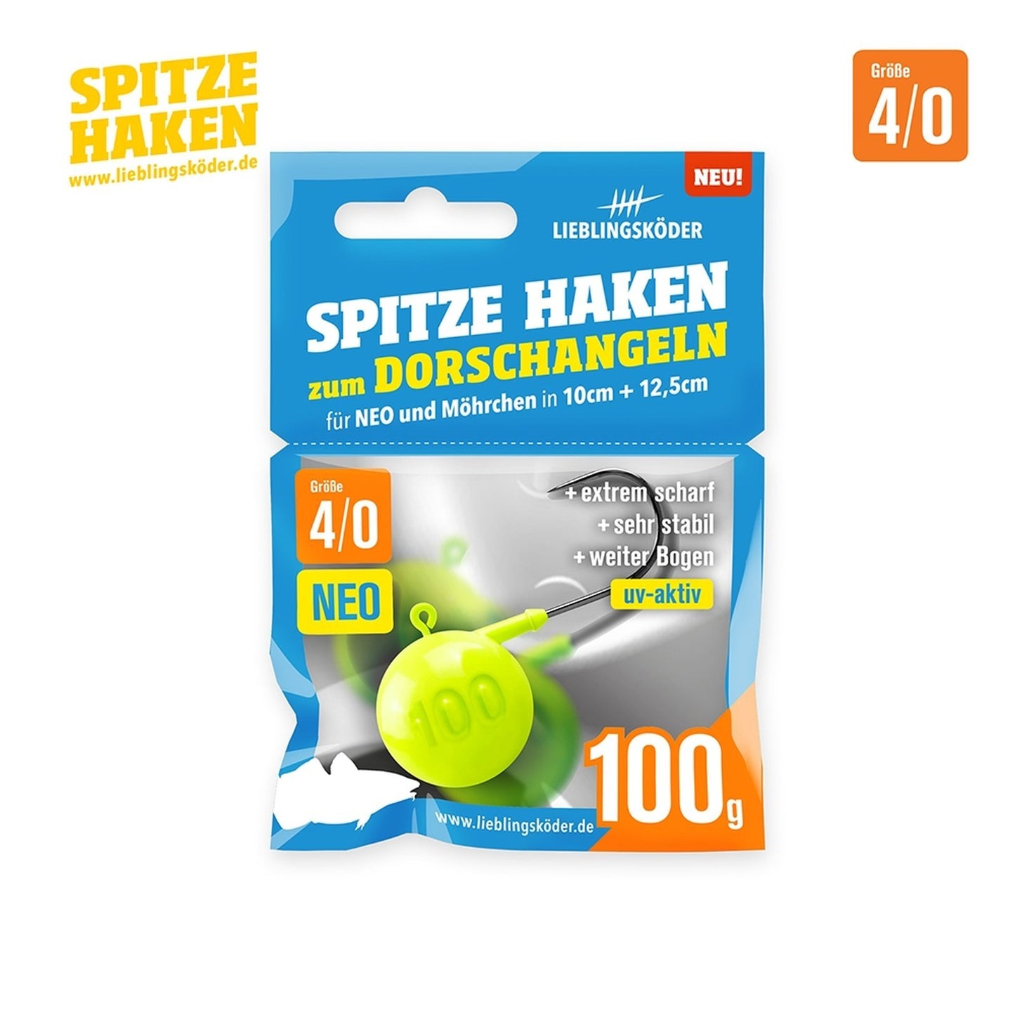 Lieblingskoeder Spitze Haken NEO 40 100 g