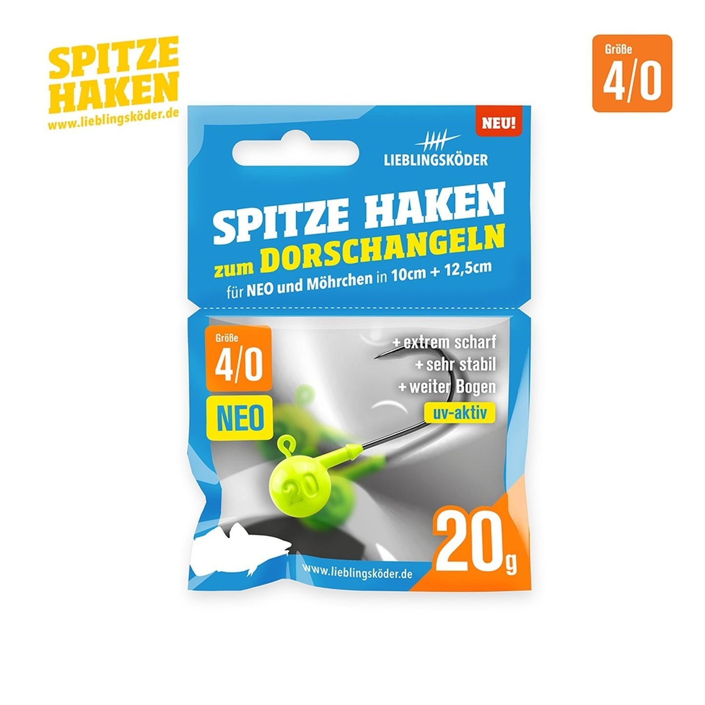 Lieblingskoeder Spitze Haken NEO 40 20 g