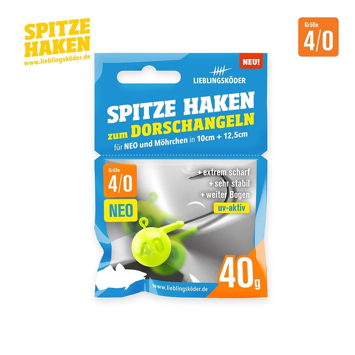 Lieblingskoeder Spitze Haken NEO 40 40 g