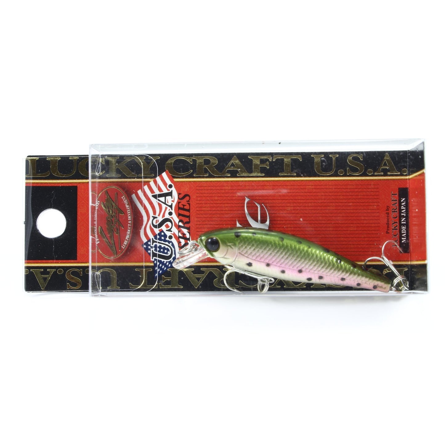 Lucky Craft Pointer 48 SP Laser Rainbow Trout