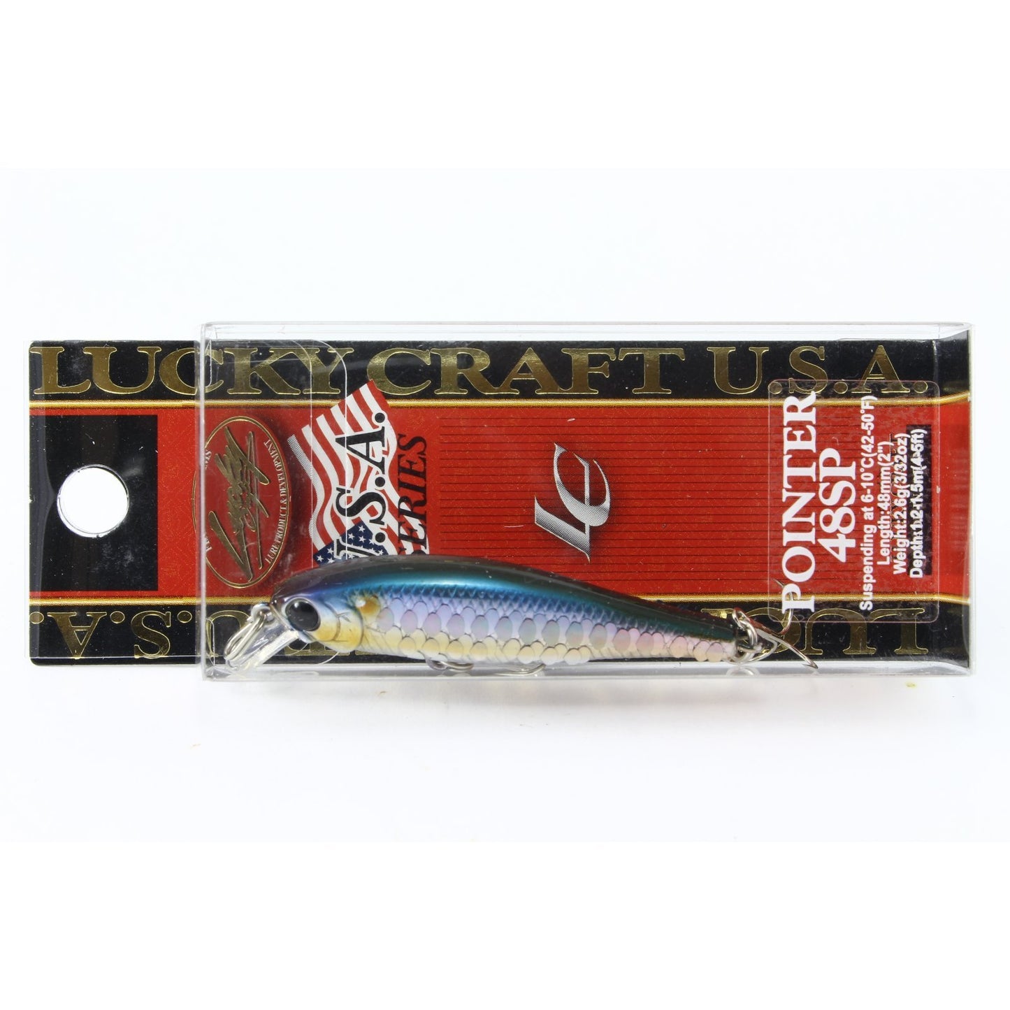 Lucky Craft Pointer 48 SP MS American Shad