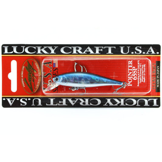 Lucky Craft Pointer 65 SP Aurora Black
