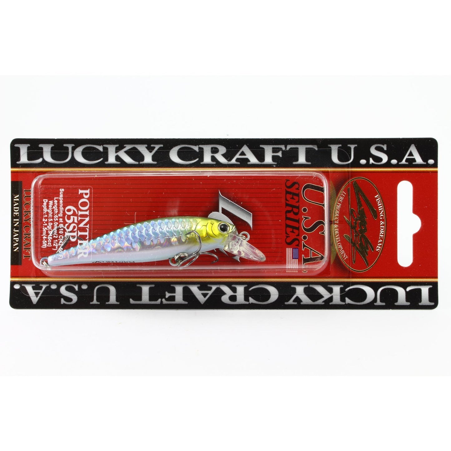 Lucky Craft Pointer 65 SP MS Japan Shad
