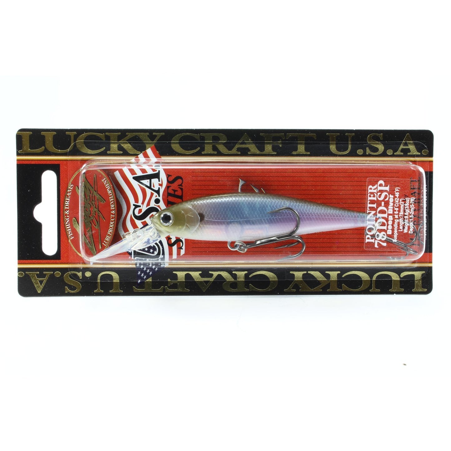 Lucky Craft Pointer 78 DDSP Ghost Minnow