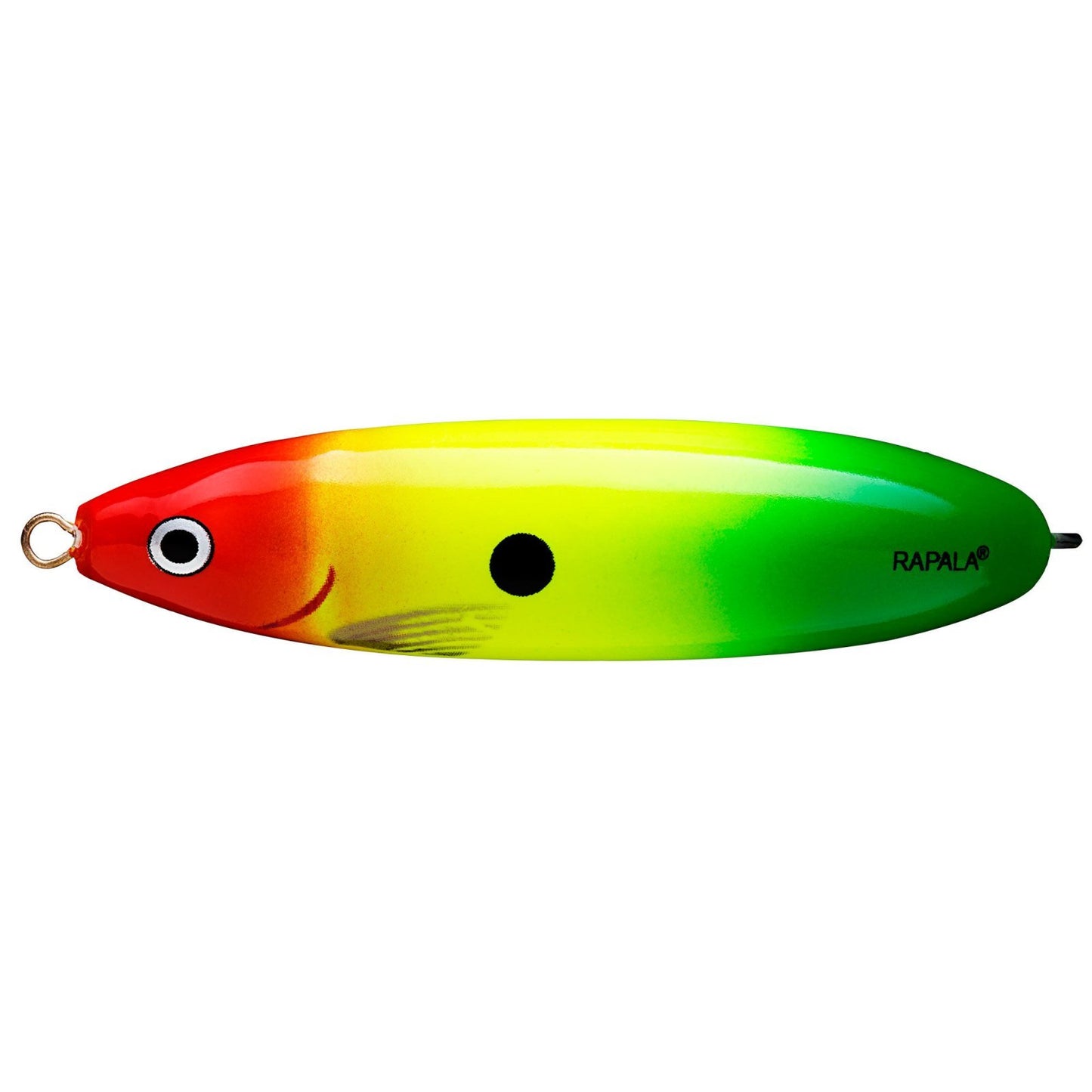 Rapala Rattlin Minnow Spoon 8 RYGR Red Yellow Green