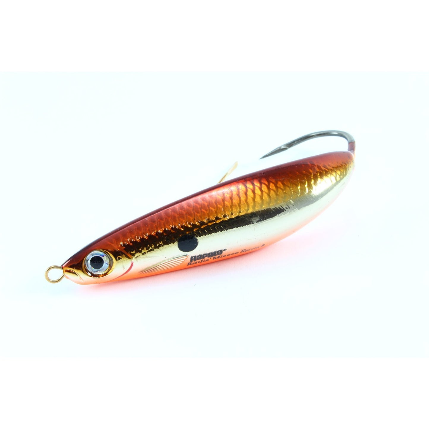 Rapala Rattlin Minnow Spoon 8 SBR Silver Brown