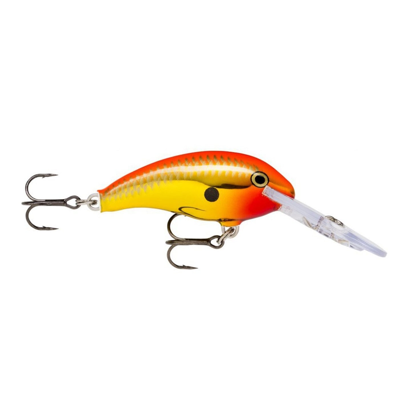 Rapala Shad Dancer 5 CGFR Chrome Gold Fluorescent Red