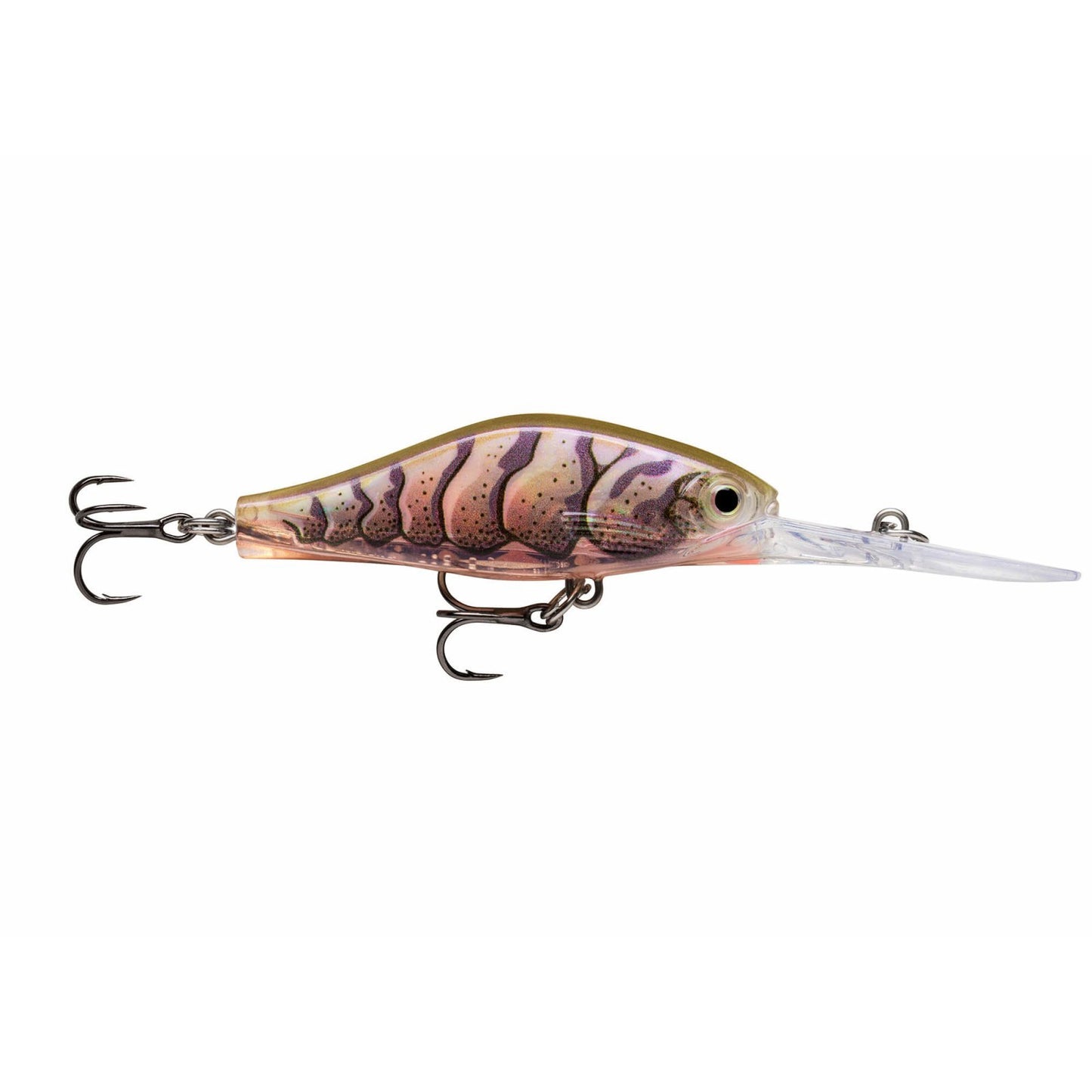 Rapala Shadow Rap Jack Deep PUPU Purple Prawn UV