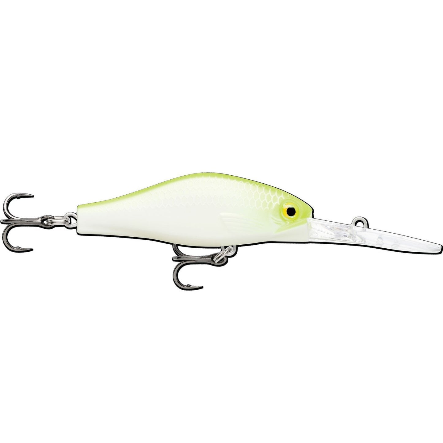 Rapala Shadow Rap Jack Deep SFCU Silver Fluorescent Chartreuse UV