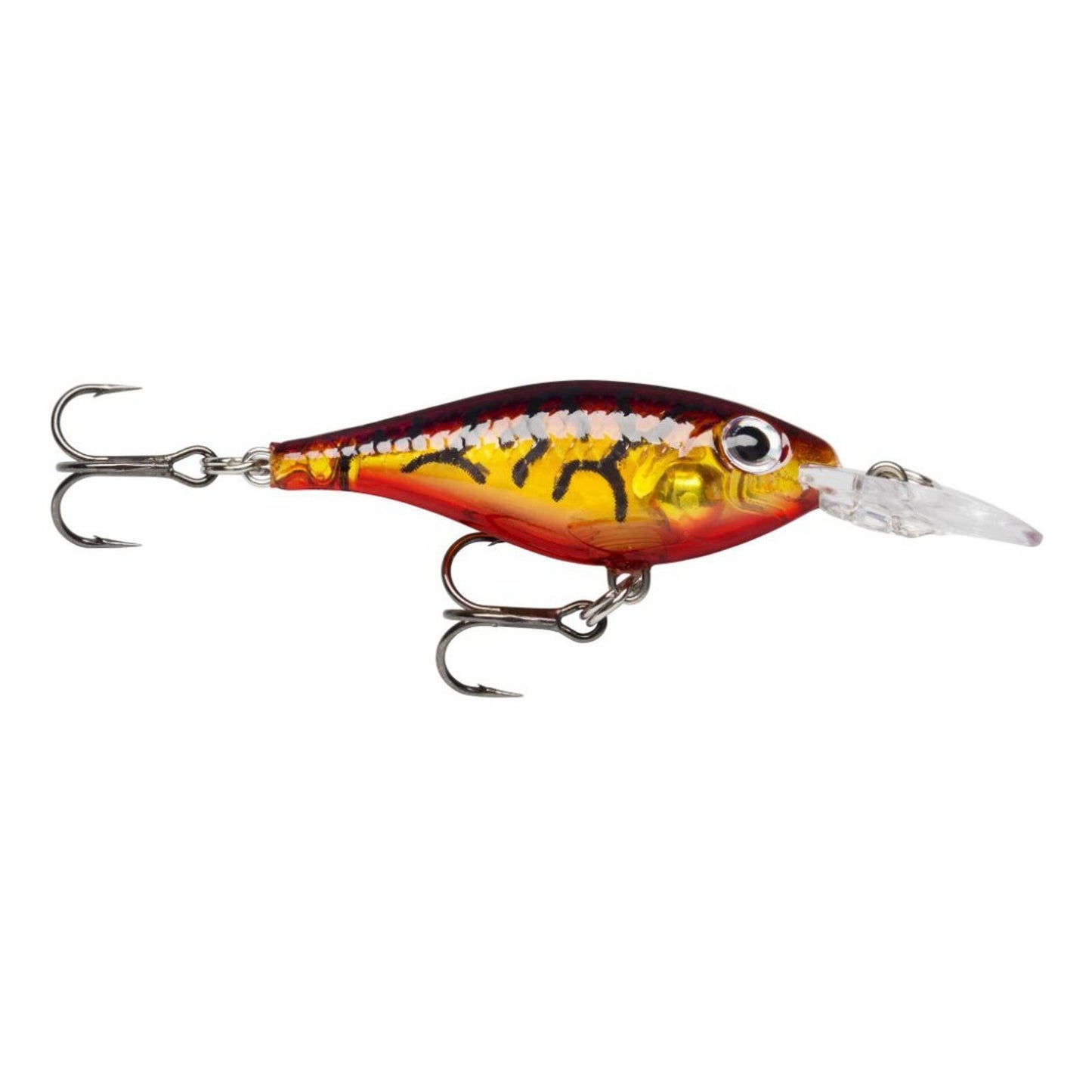 Rapala Ultra Light Shad 4 GATU Glass Amber Tiger UV