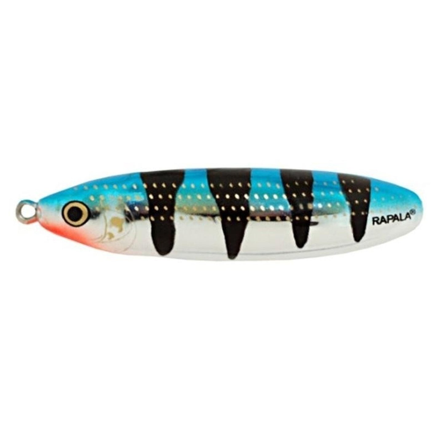 Rapala Weedless Minnow Spoon 8 MBT Metallic Blue Tiger