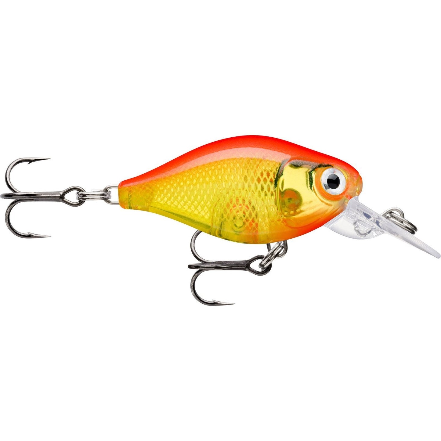 Rapala X Light Crank Mid Runner GFR Gold Fluorescent Red