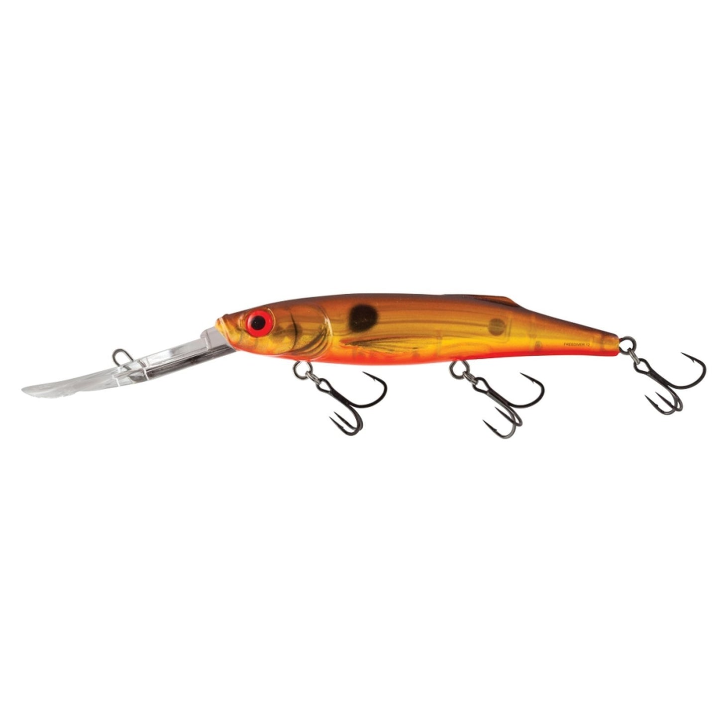 Salmo FREEDIVER 12 Motor Oil Shad