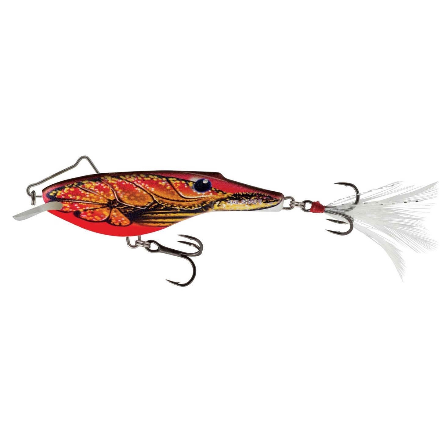 Salmo RAIL SHAD 6 cm Fire Craw