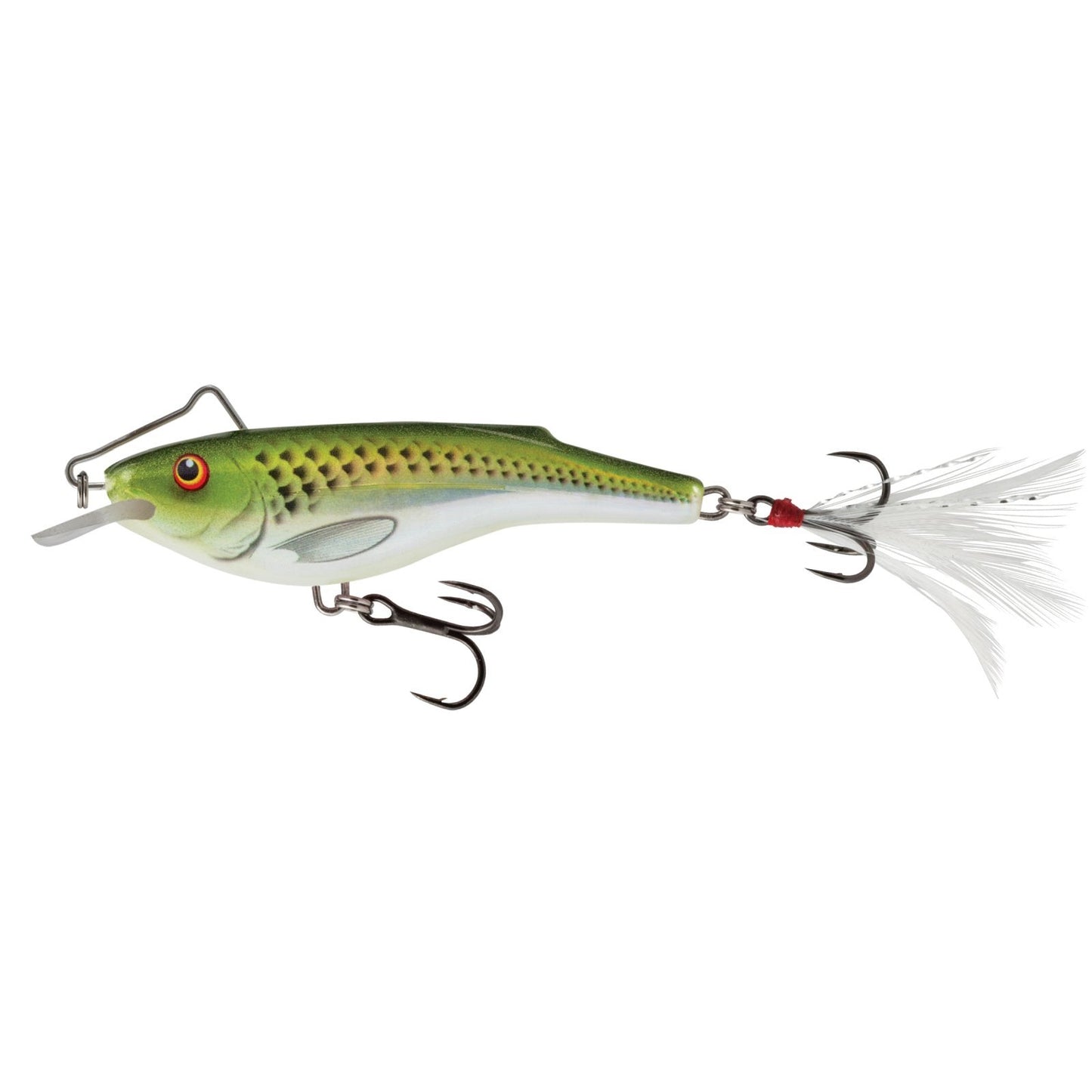 Salmo RAIL SHAD 6 cm Holographic Green Shiner