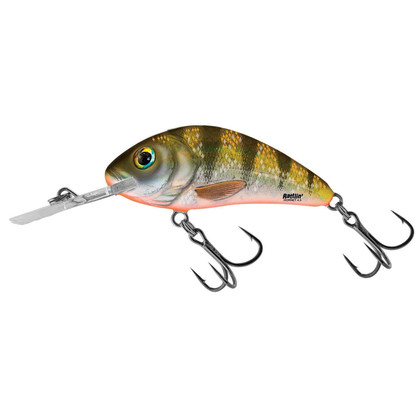 Salmo RATTLIN HORNET F 35 Yellow Holo Perch