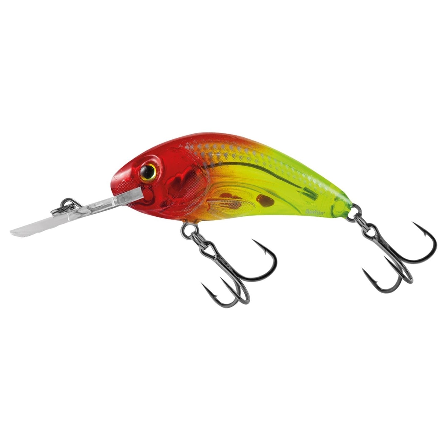 Salmo RATTLIN HORNET F 45 Clear Bright Red Head