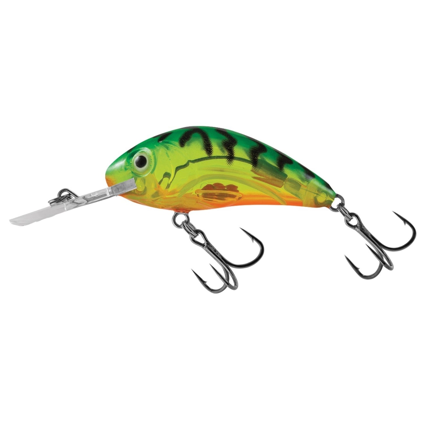 Salmo RATTLIN HORNET F 45 Clear Hot Green Tiger