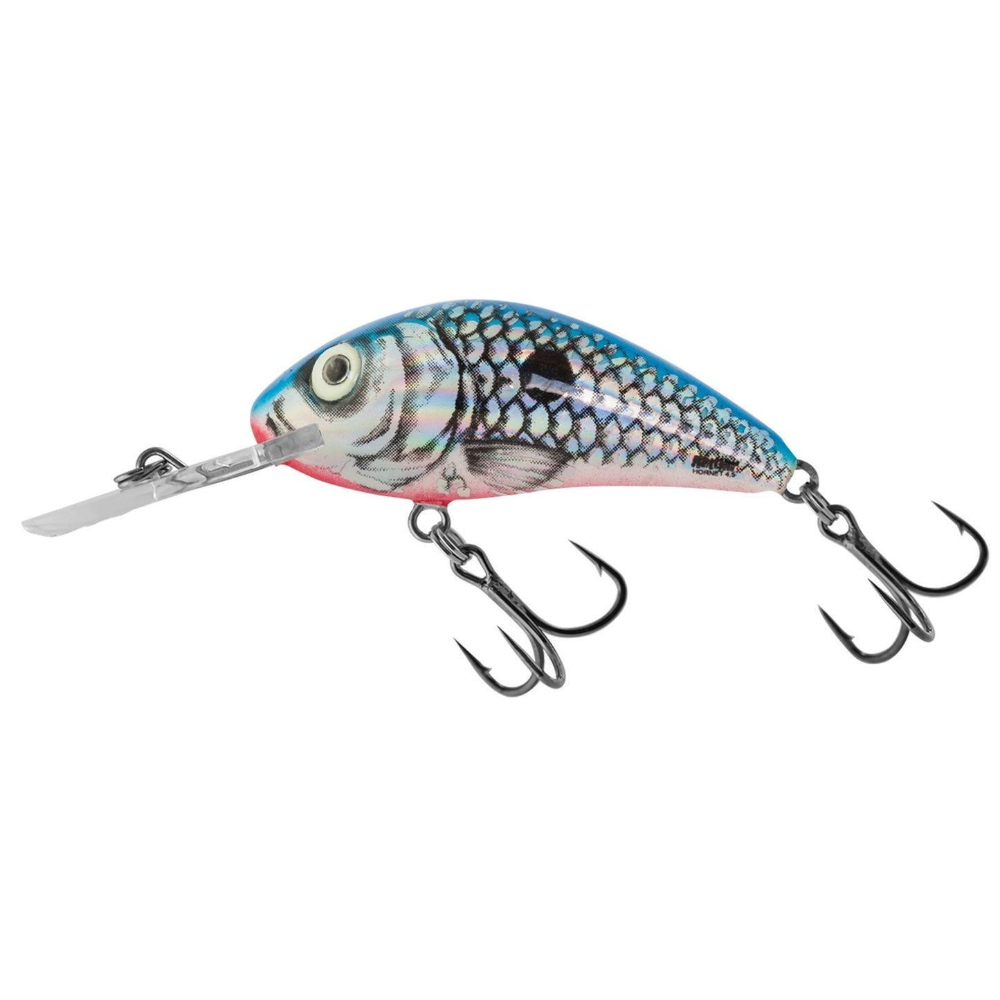 Salmo RATTLIN HORNET F 45 Silver Blue Shad