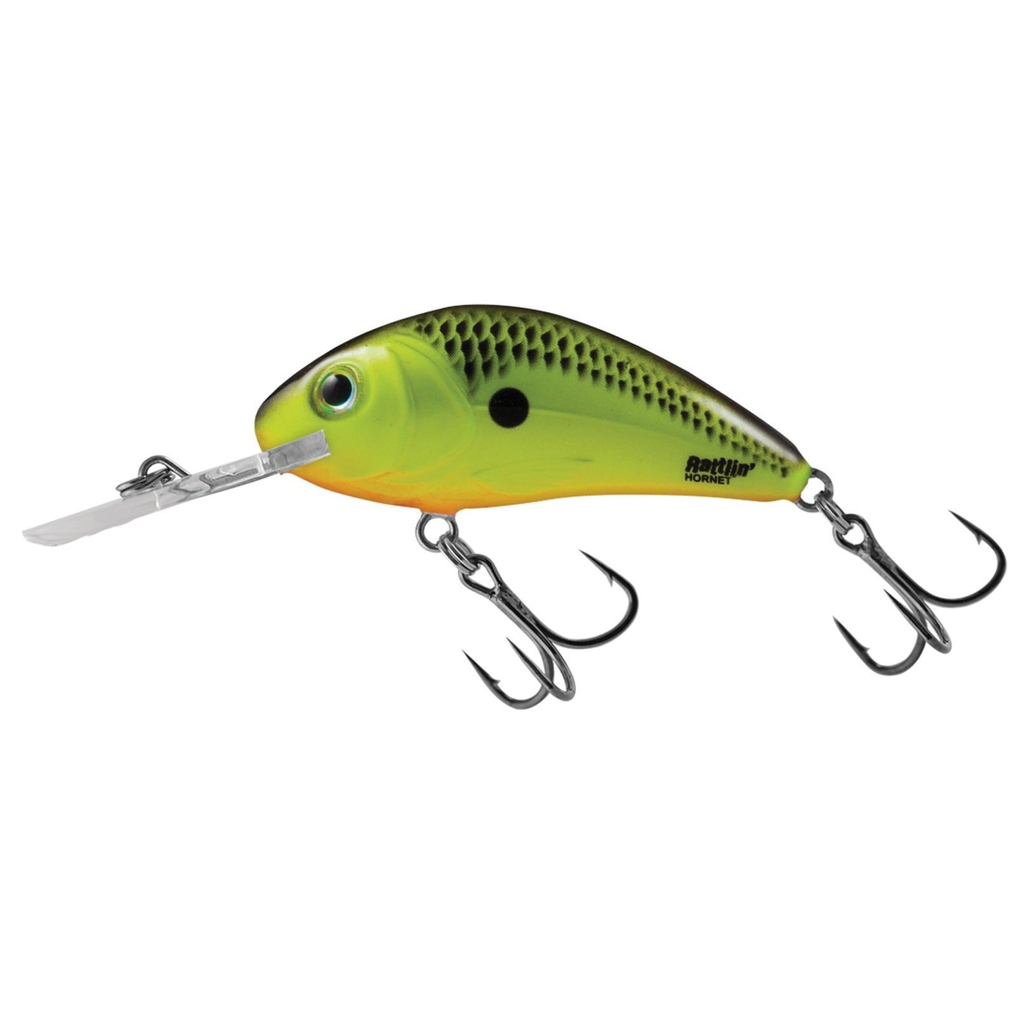 Salmo RATTLIN HORNET F 55 Chartreuse Shad