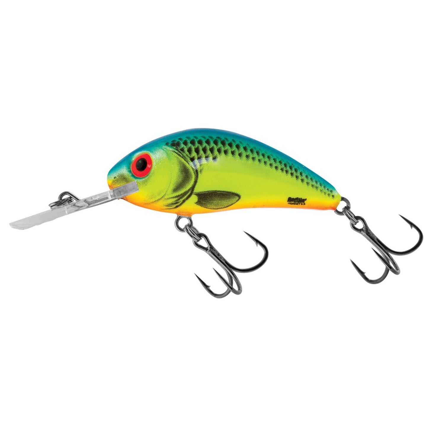 Salmo RATTLIN HORNET F 65 Chartreuse Blue