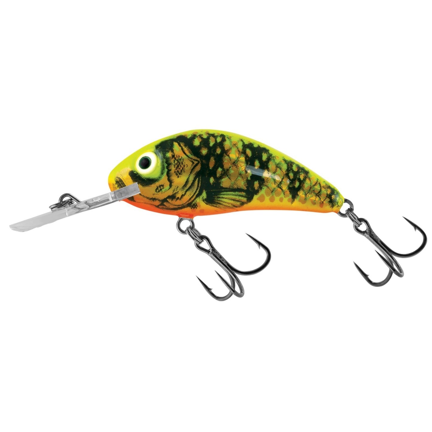 Salmo RATTLIN HORNET F 65 Gold Fluo Perch