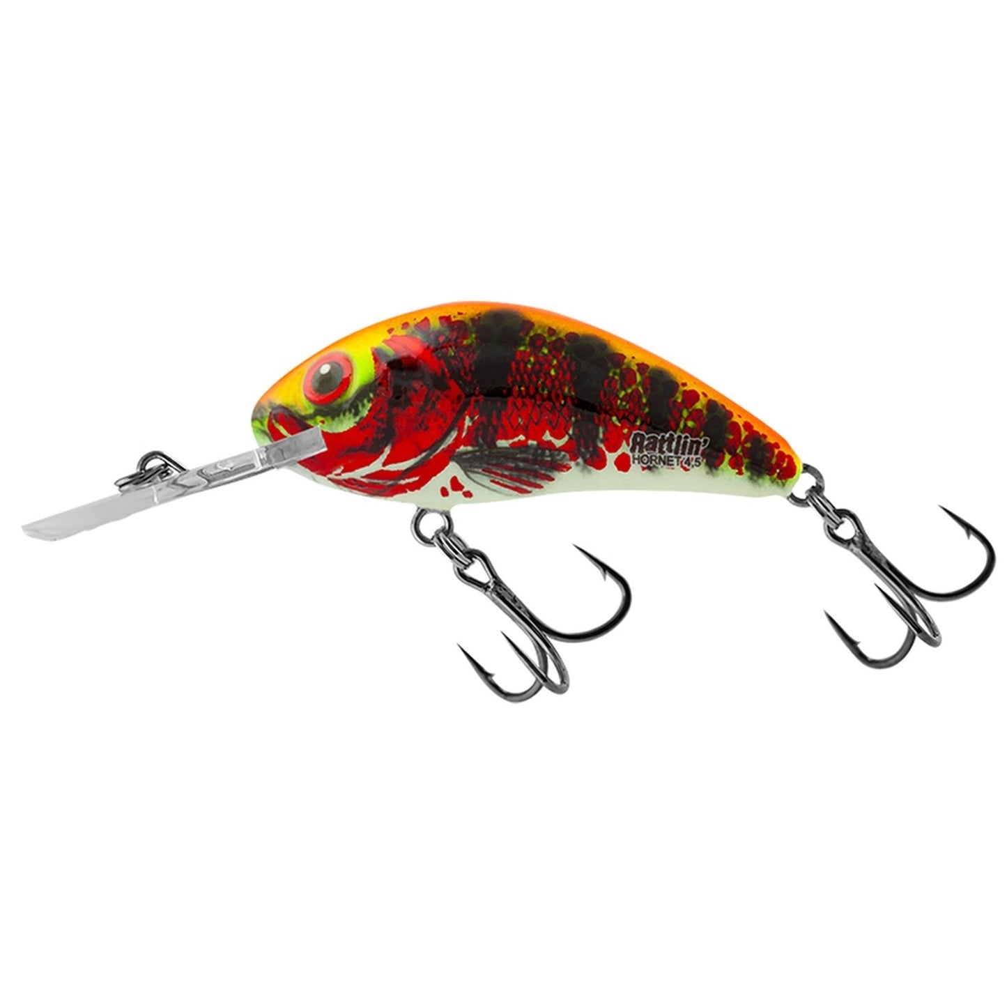 Salmo RATTLIN HORNET F 65 Holo Red Perch