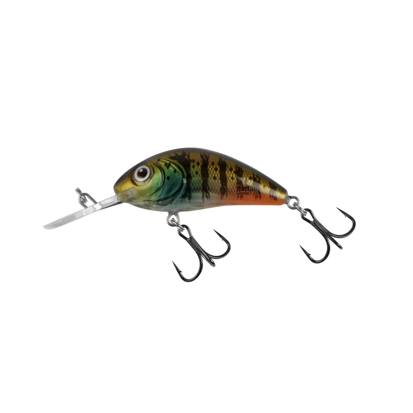 Salmo RATTLIN HORNET F Clear Floating Hot Gill