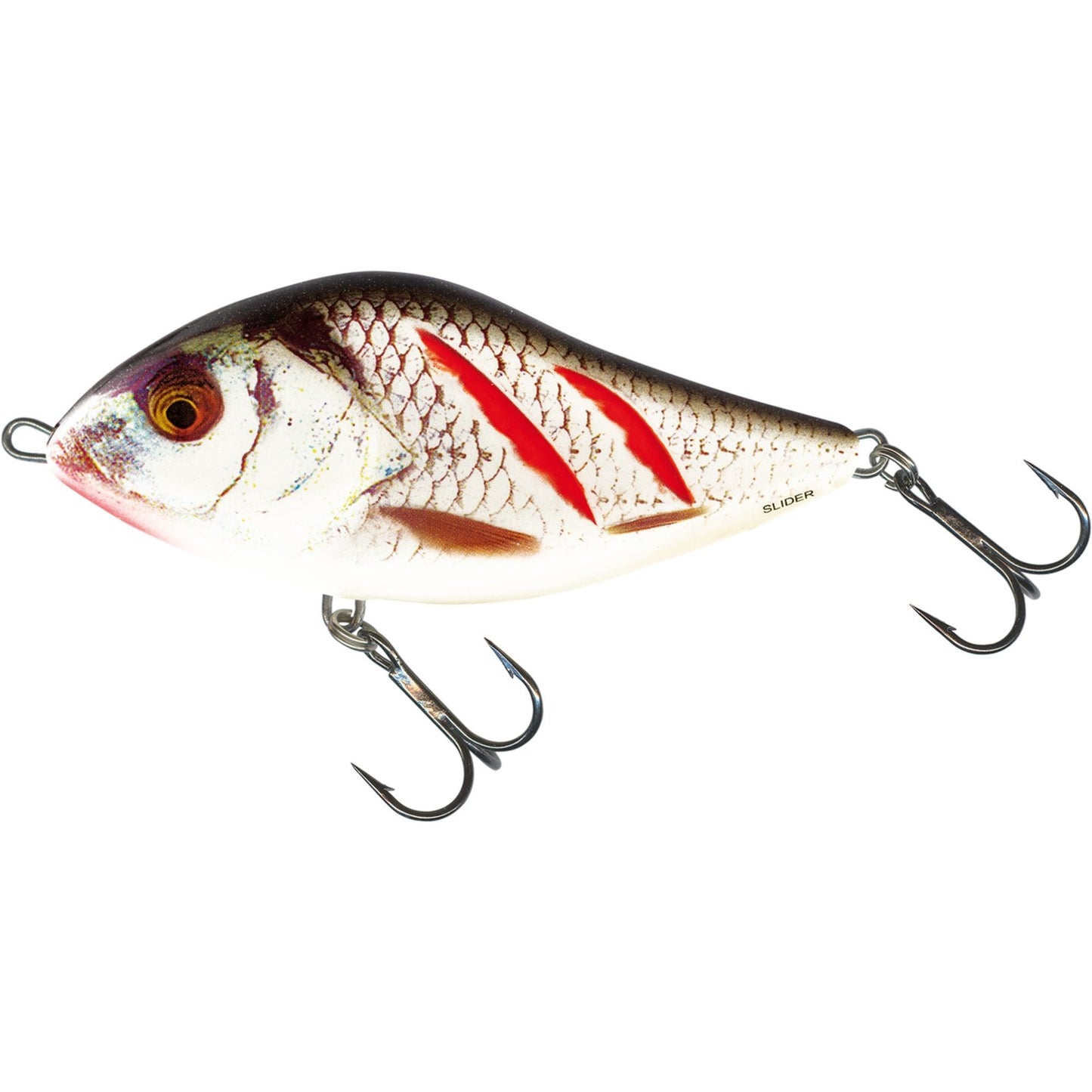 Salmo SLIDER FLOATING Wounded Real Grey Shiner