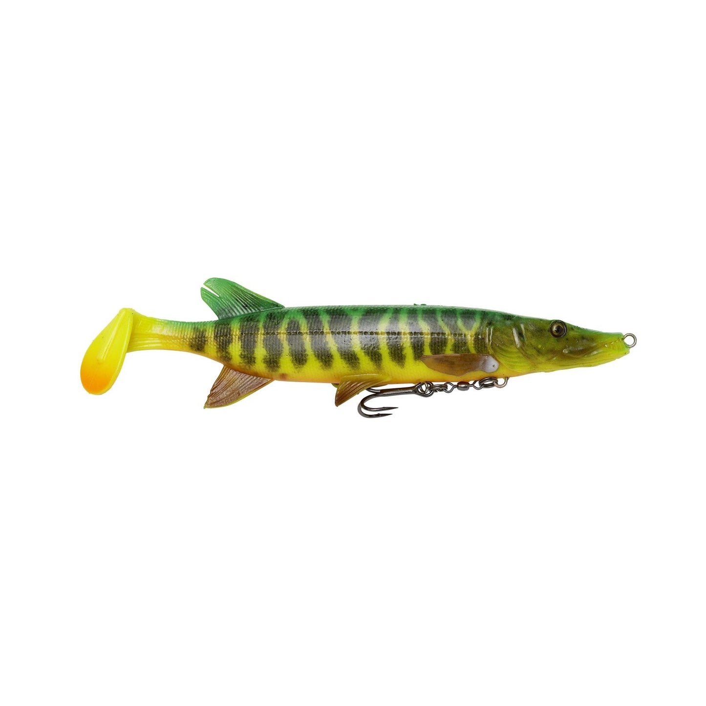 Savage Gear 4D Pike Shad 20 cm 03 Fire Tiger