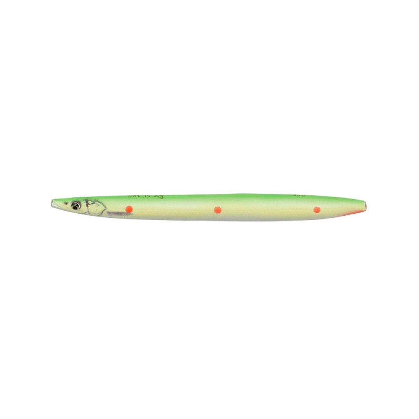 Savage Gear Line Thru Sandeel Fluo Green Red Dots