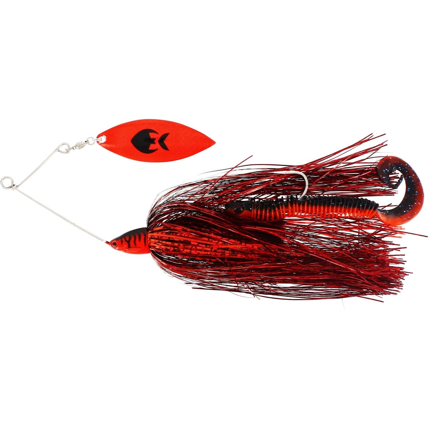 Westin Monster Vibe Spinnerbait Flash Red