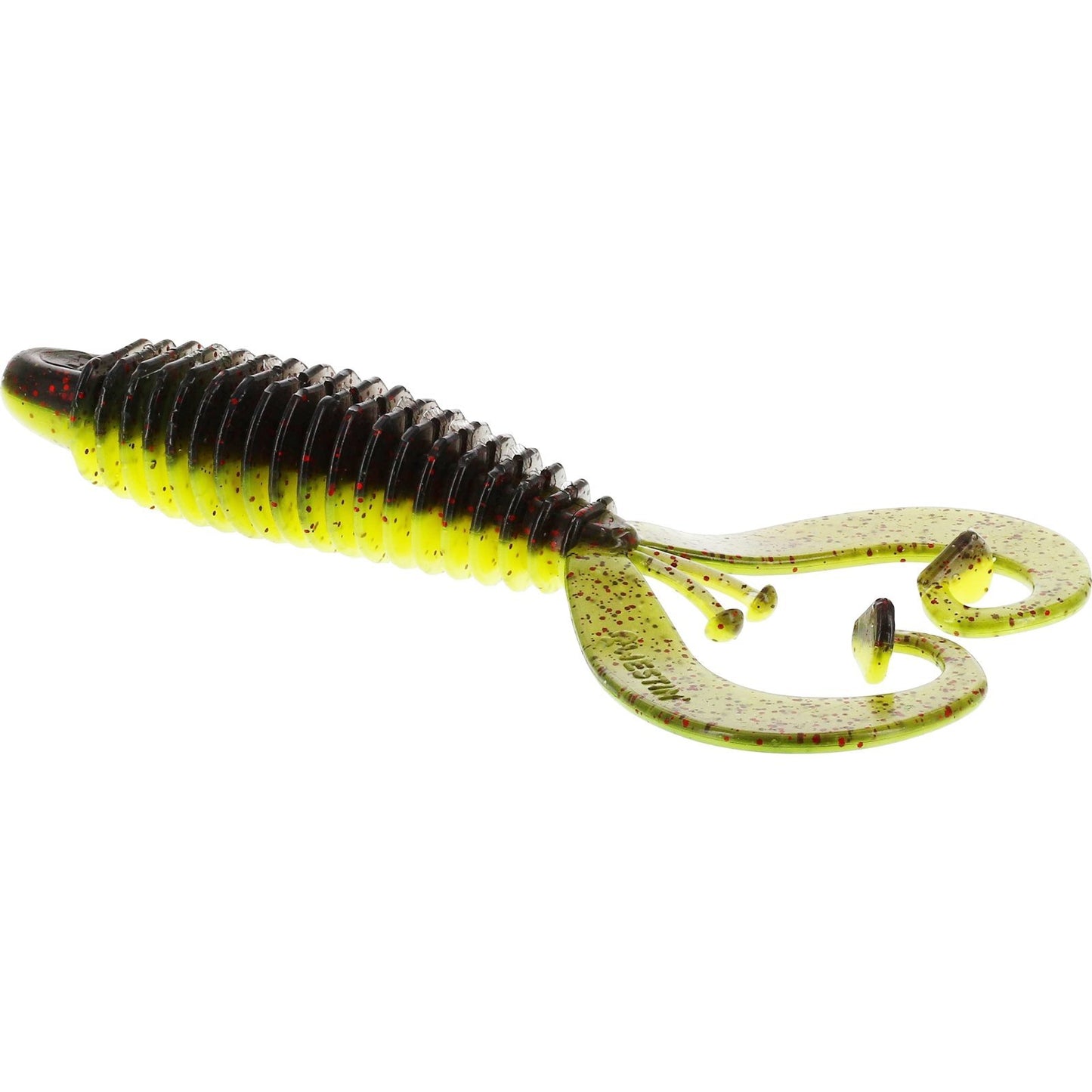 Westin RingCraw Creaturebait Black Chartreuse